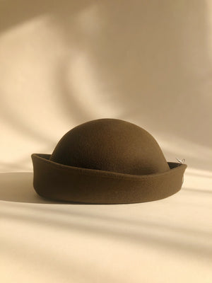 Crown Hat in Earth Wool by Clyde | THE DRIVE NEW YORK